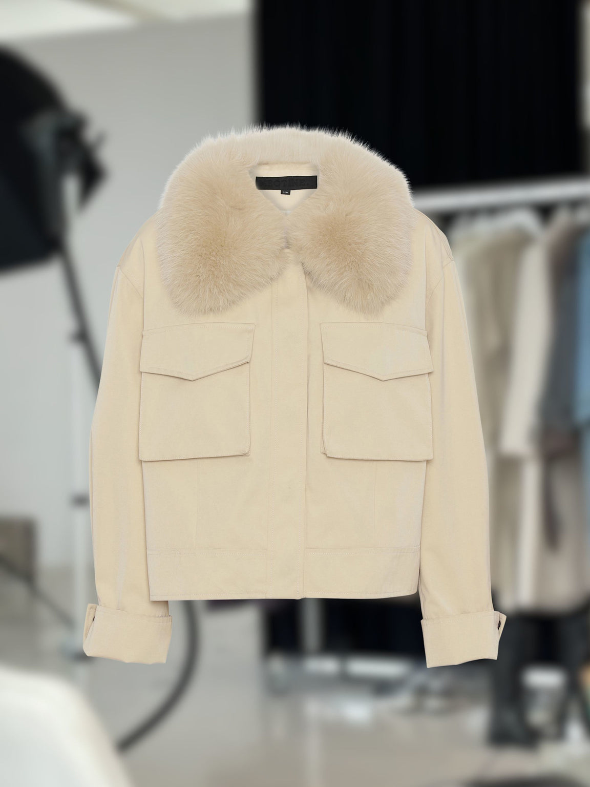 CHARLIE JACKET - SAND TECH