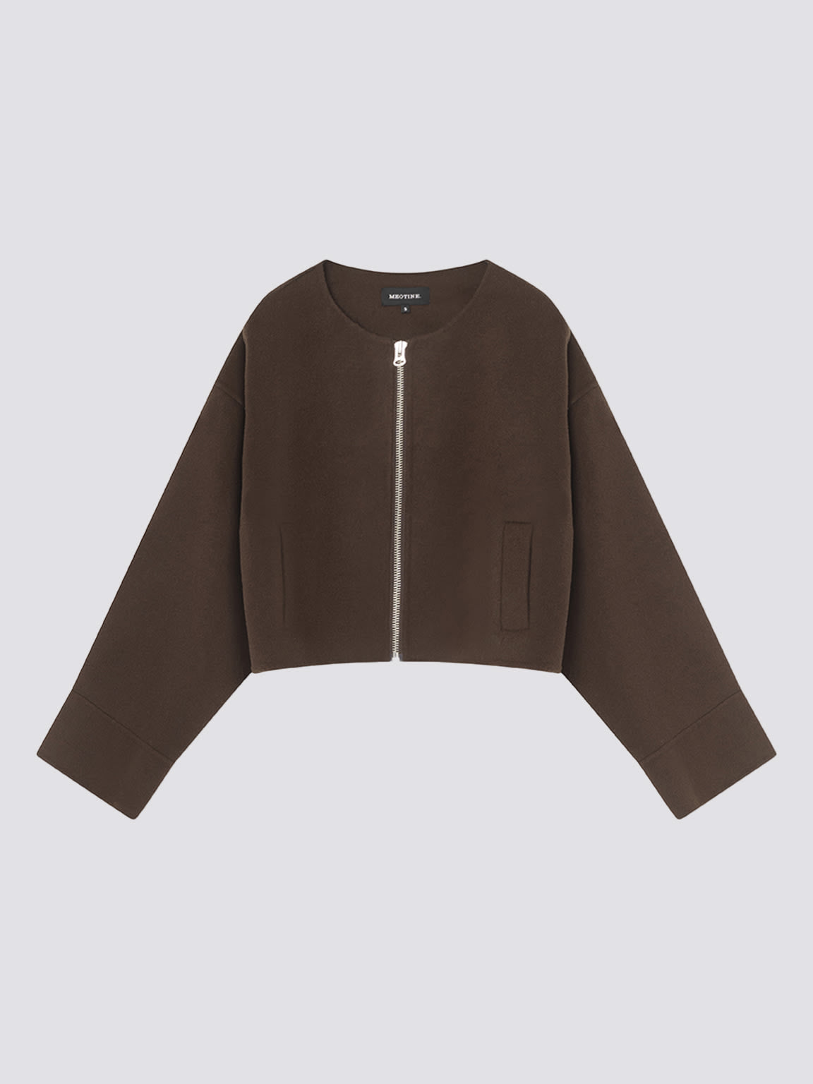 KARLA WOOL JACKET BROWN