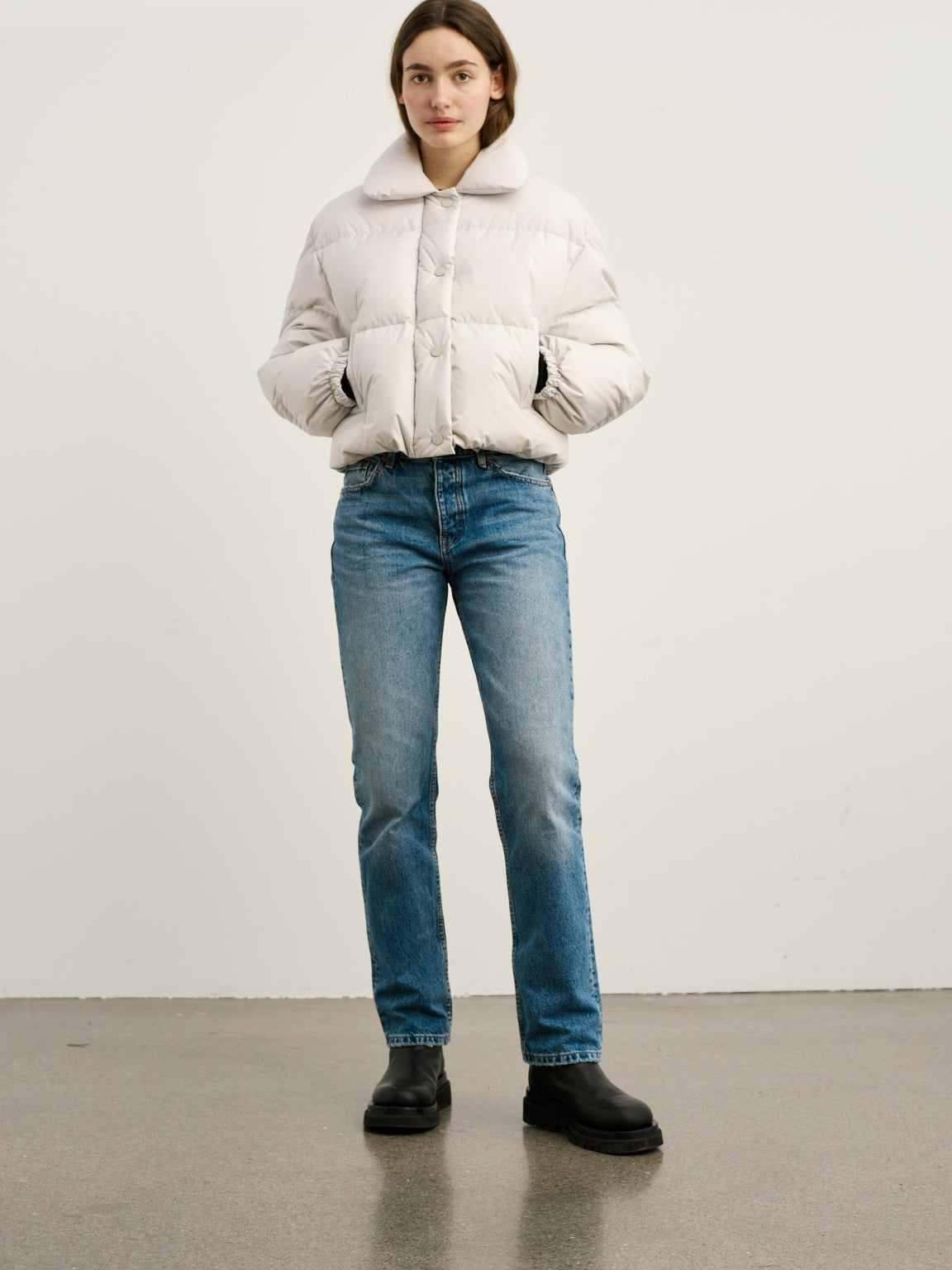 FREDERIKKE JACKET - LIGHT GREY