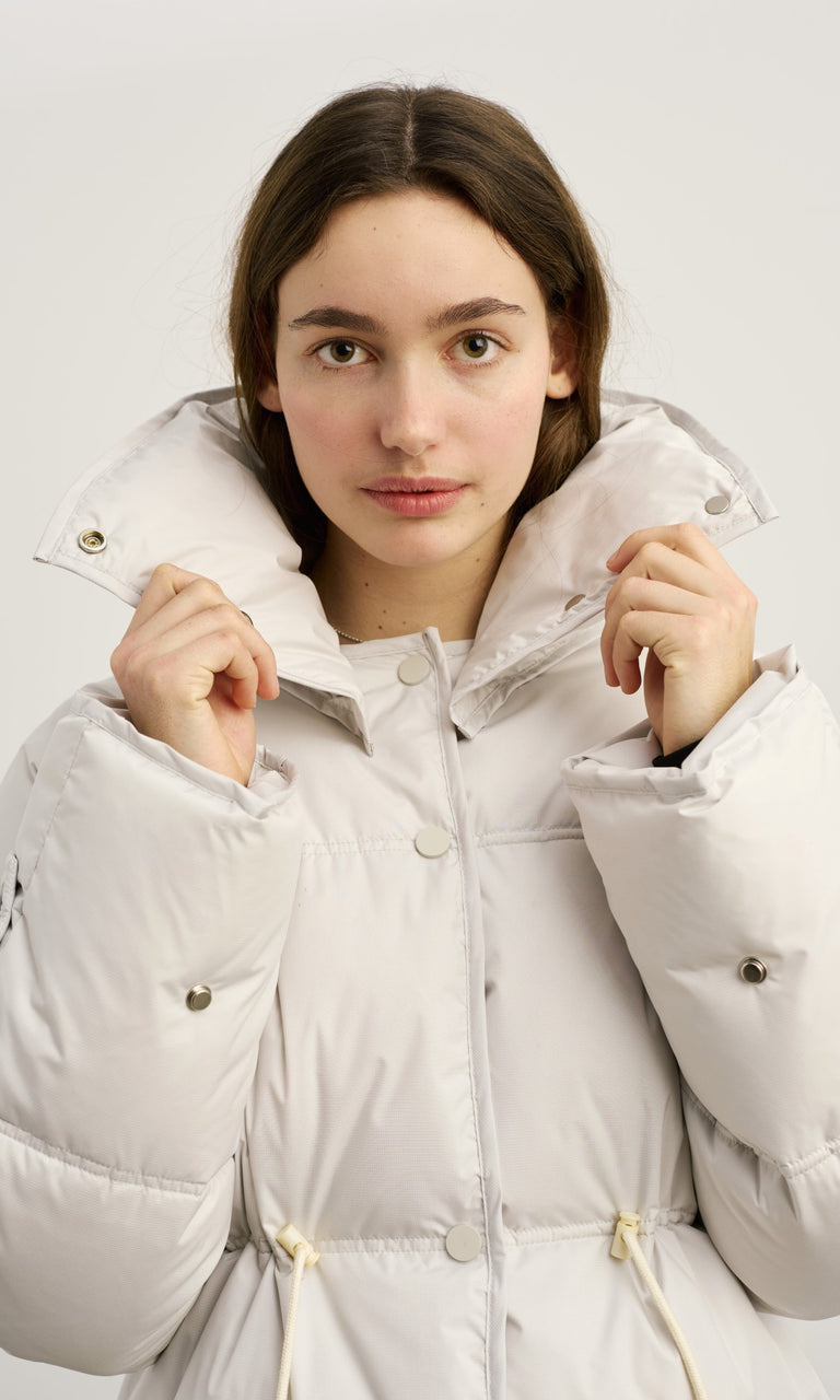 LULU DOWN JACKET - GREY