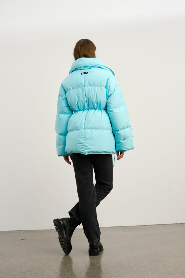 LULU DOWN JACKET - BABYBLUE