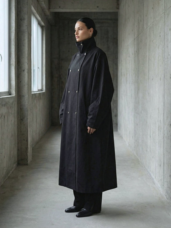 SOLAN COAT - BLACK