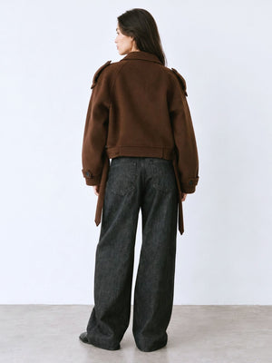 JOHN WOOL JACKET BROWN