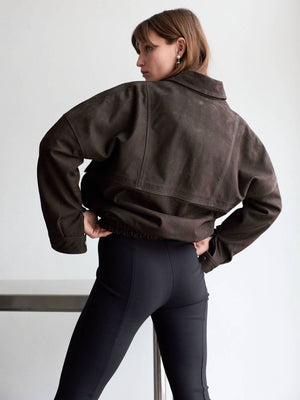 ESME JACKET - BROWN