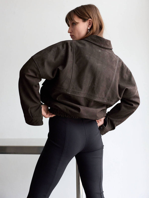 ESME JACKET - BROWN