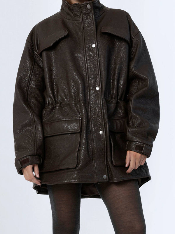 SIMONE JACKET - BROWN