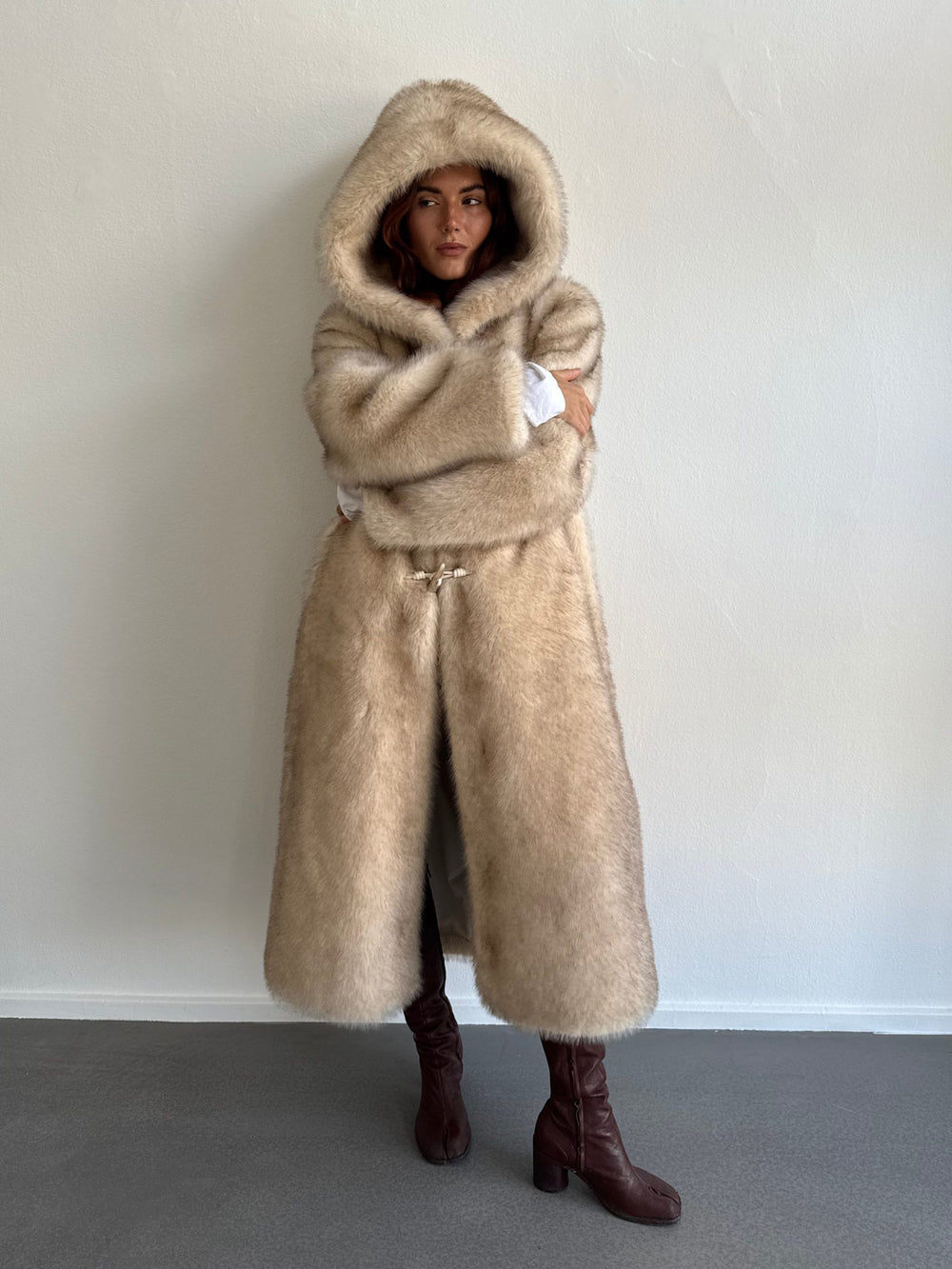 EZRA COAT - BEIGE