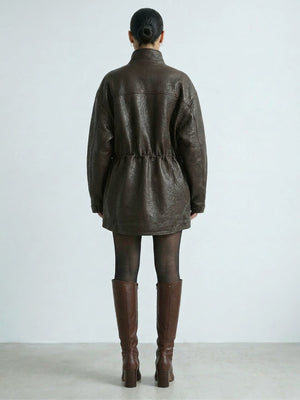 SIMONE JACKET - BROWN