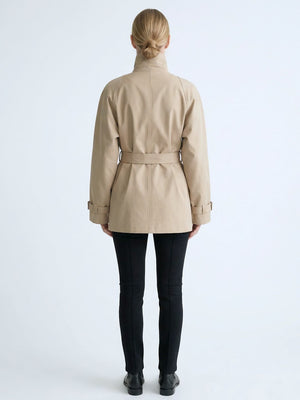 SKYLER CANVAS JACKET - BEIGE
