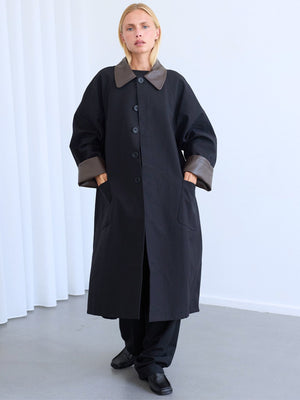 KATY COAT - BLACK
