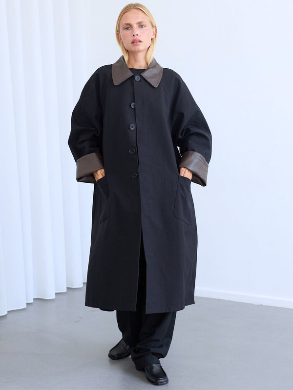KATY COAT - BLACK