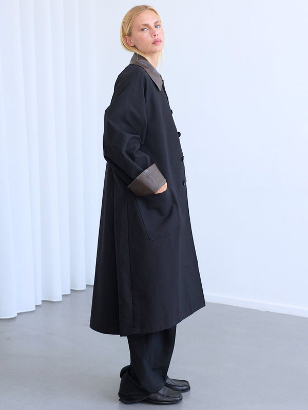 KATY COAT - BLACK
