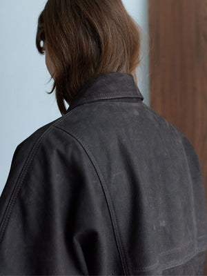 ESME JACKET - BROWN