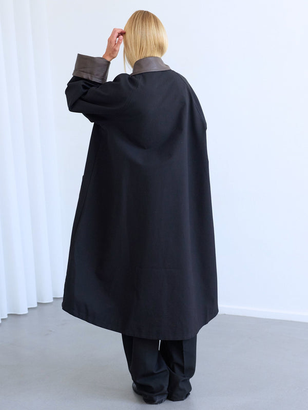 KATY COAT - BLACK