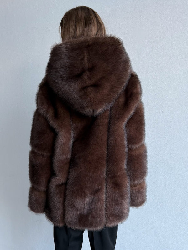 CASEY JACKET - BROWN