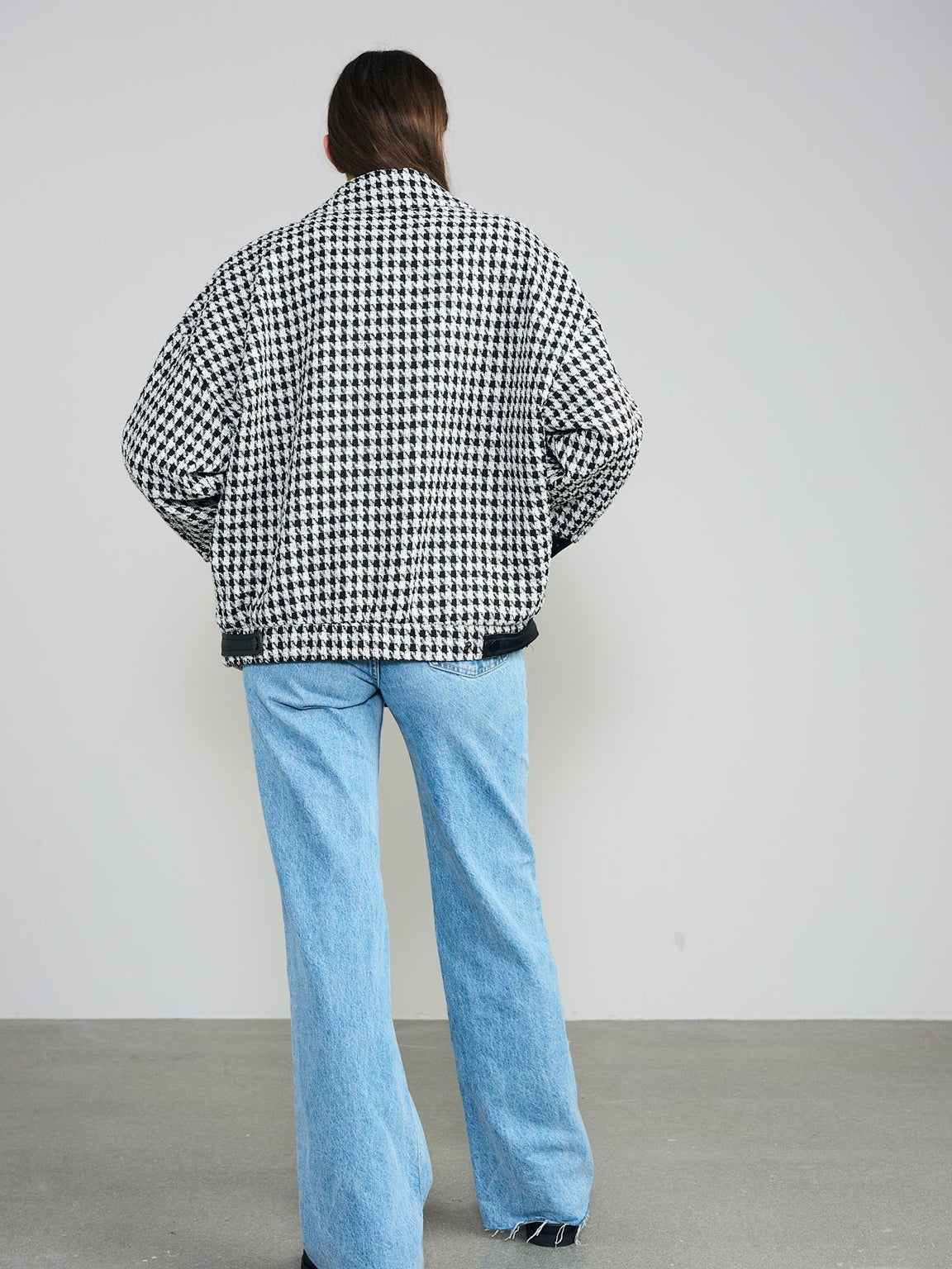 ELOISE - TWEED JACKET - B/W