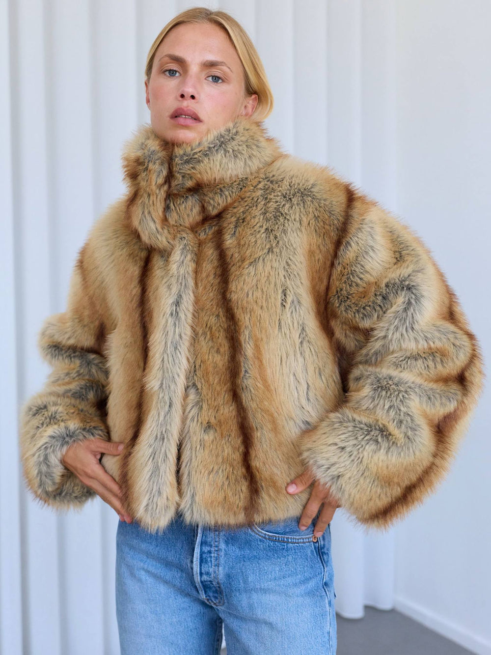 ISOLDE JACKET - BEIGE