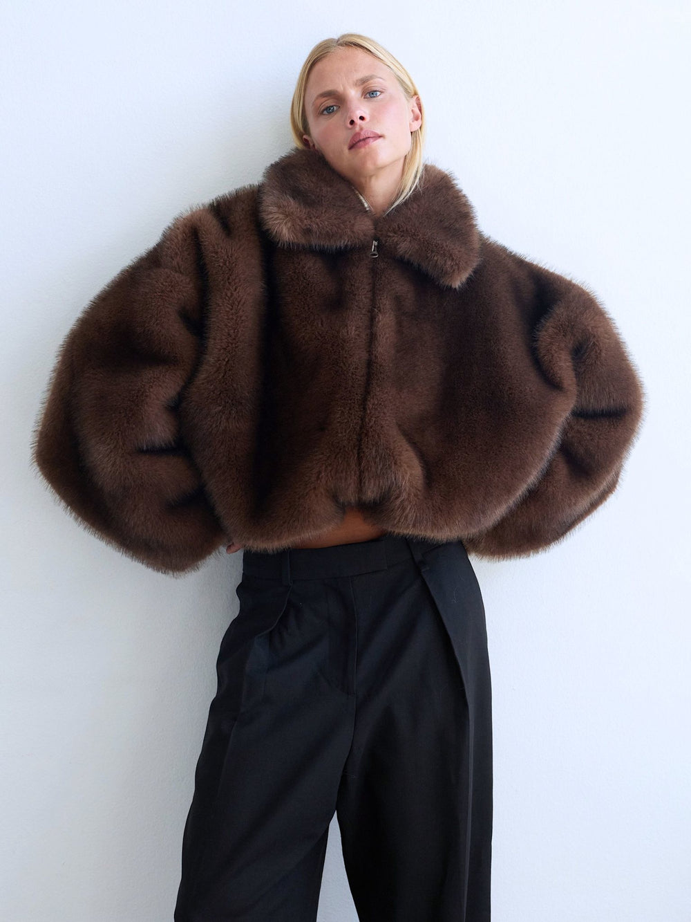 CAPRI JACKET - BROWN