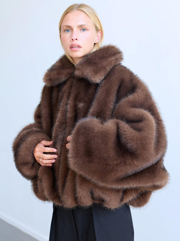CAPRI JACKET - BROWN