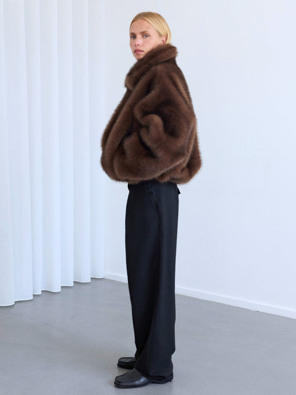 CAPRI JACKET - BROWN