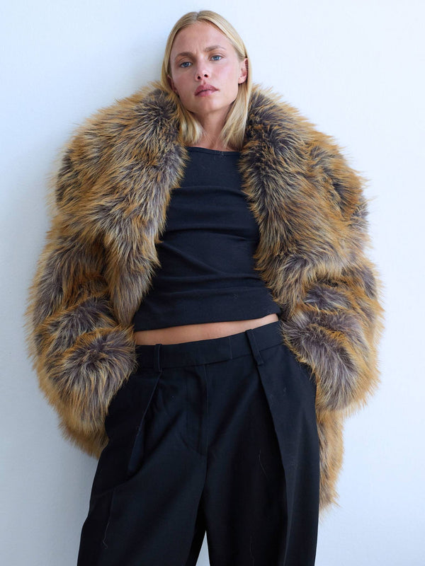 PALMER COAT - BROWN