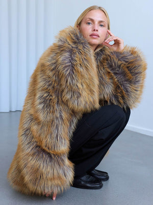 PALMER COAT - BROWN