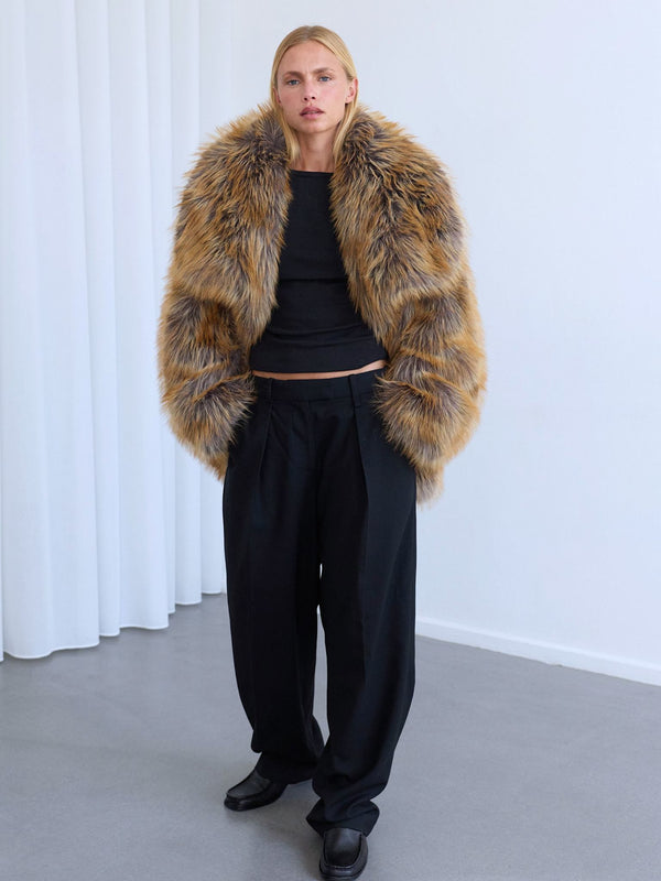 PALMER COAT - BROWN