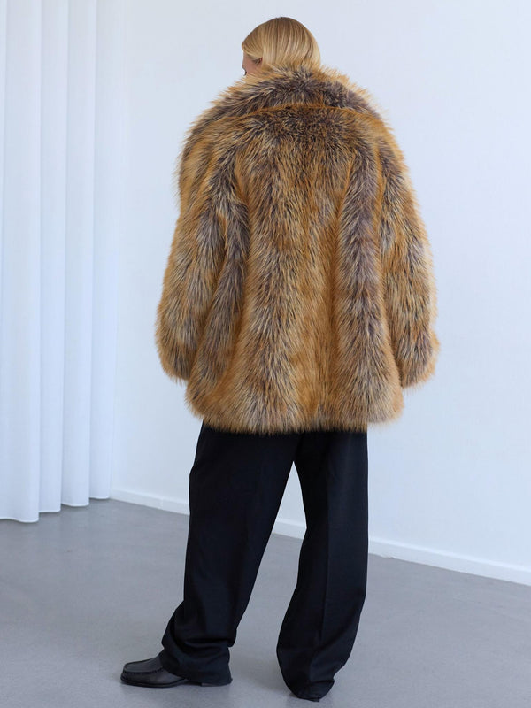 PALMER COAT - BROWN