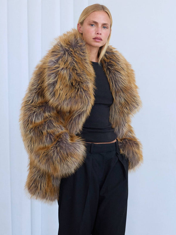 PALMER COAT - BROWN