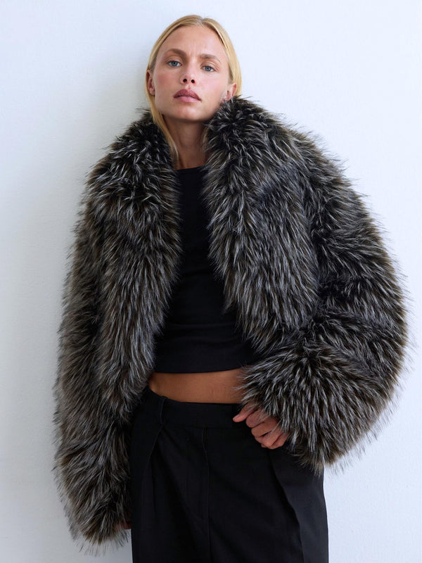 ISOLDE JACKET - BROWN