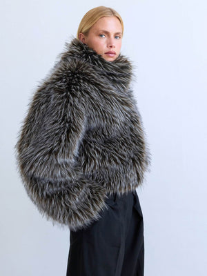 ISOLDE JACKET - BROWN