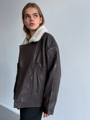 VENDA JACKET - BROWN