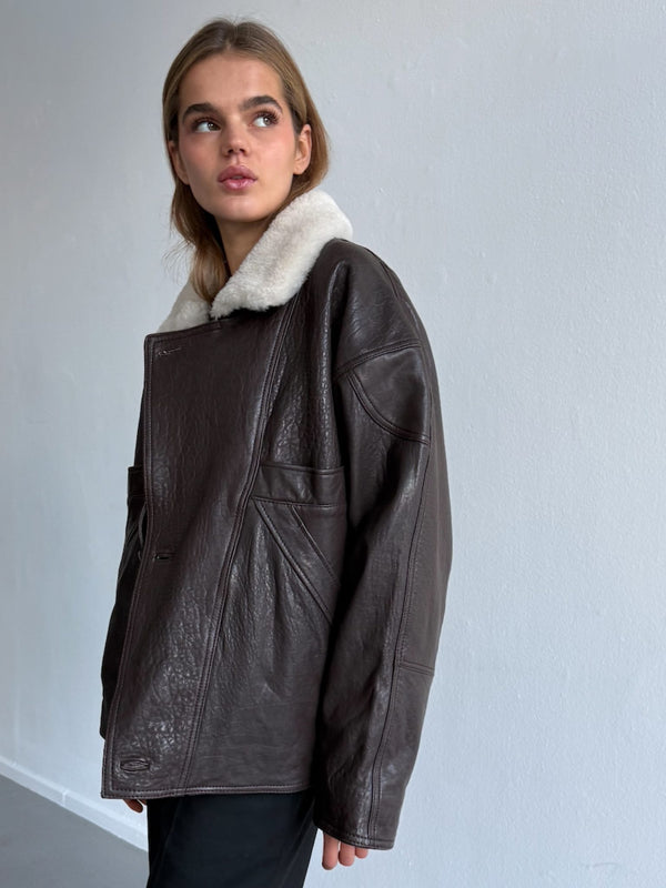 VENDA JACKET - BROWN