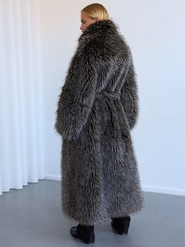 ISOLDE COAT - BROWN