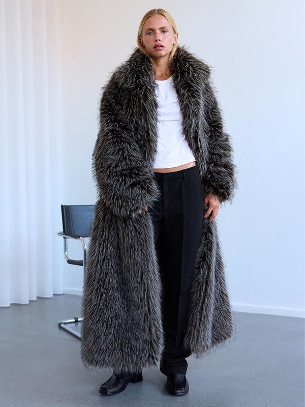 ISOLDE COAT - BROWN