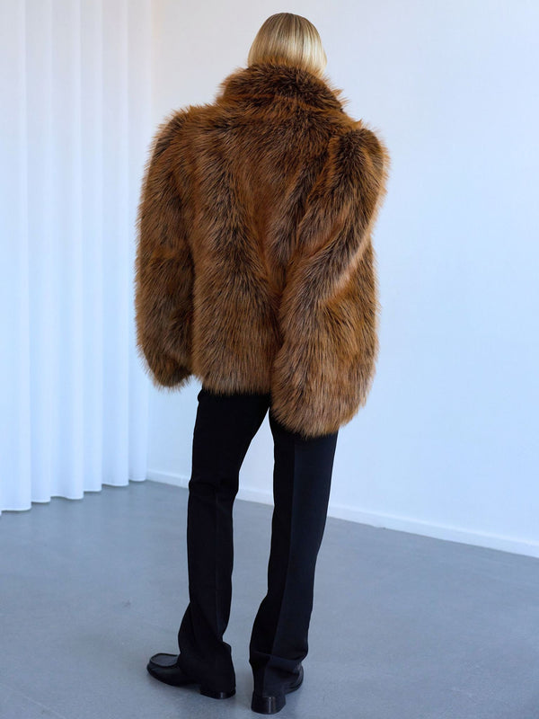 RUMI JACKET - BROWN