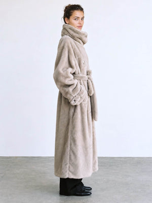 ATLAS COAT - LIGHT GREY
