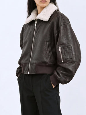 ESTELLE JACKET - BROWN