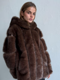 CASEY JACKET - BROWN