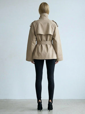 HEATHER TRENCH JACKET - BEIGE