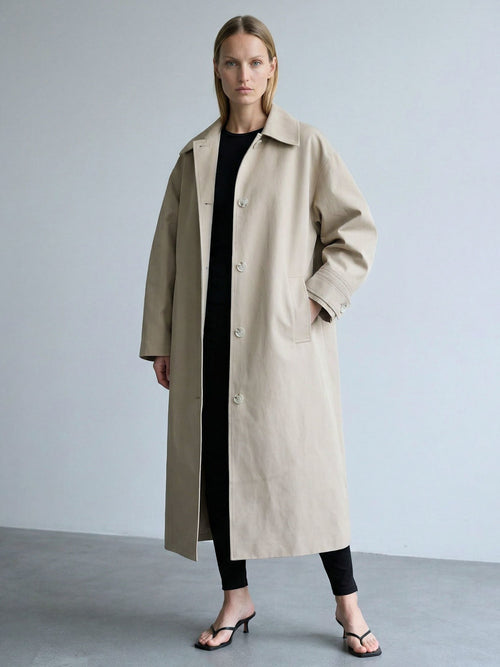 RENE COAT - BEIGE