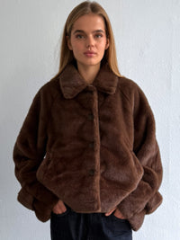 KELLY JACKET - BROWN