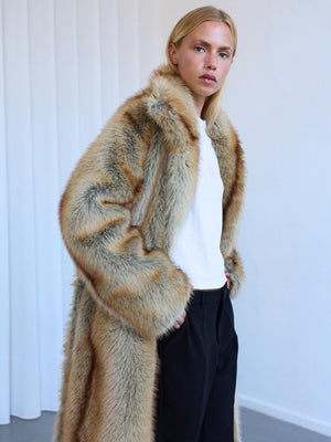ISOLDE COAT - BEIGE
