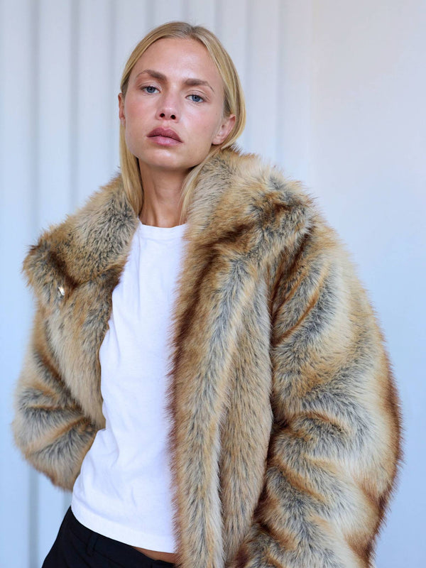 ISOLDE COAT - BEIGE