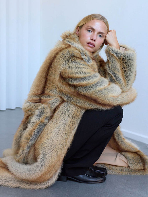 ISOLDE COAT - BEIGE