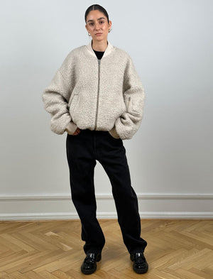 BIANCA WOOL BOUCLE - CRÈME