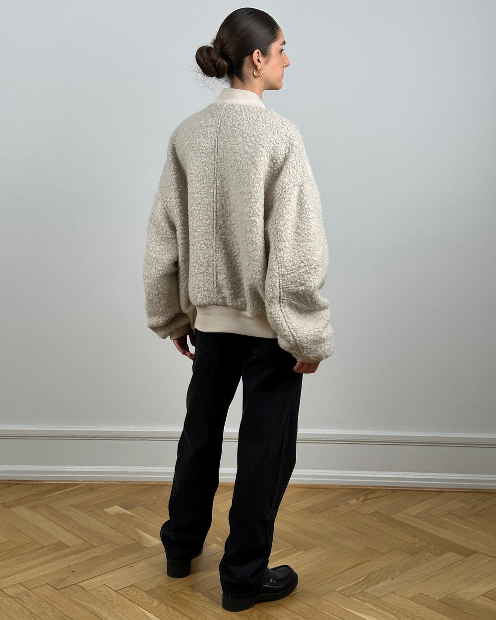 BIANCA WOOL BOUCLE - CRÈME