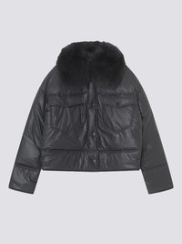 CHARLIE PUFFER JACKET - BLACK