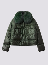 CHARLIE PUFFER JACKET - GREEN