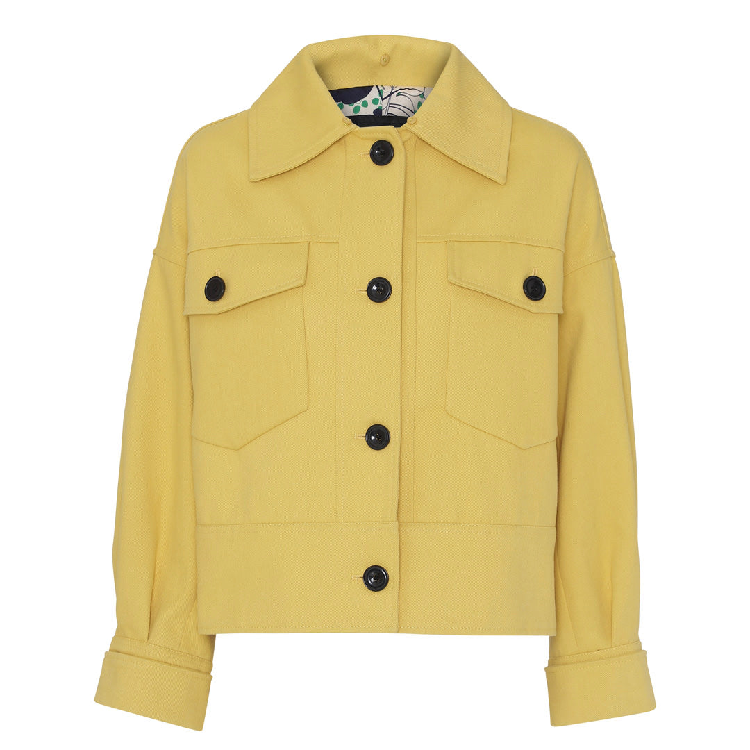 CHARLIE JACKET - CANVAS - YELLOW